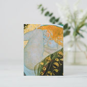 Gustav Klimt - Danae Briefkaart (Staand voorkant)