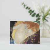 Gustav Klimt - Danae Briefkaart (Staand voorkant)