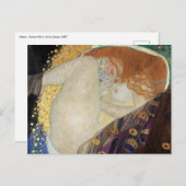 Gustav Klimt - Danaë Briefkaart (Voorkant / Achterkant)