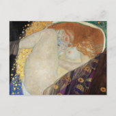Gustav Klimt - Danae Briefkaart (Voorkant)