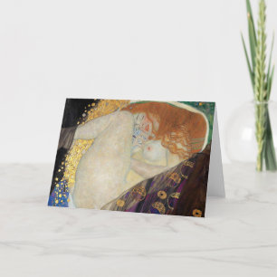 Gustav Klimt - Danae Kaart