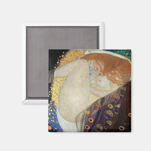 Gustav Klimt - Danae Magneet (Voorkant / Achterkant)