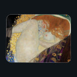 Gustav Klimt - Danae Magneet<br><div class="desc">Danae - Gustav Klimt,  olieverf op doek,  1907</div>