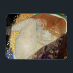 Gustav Klimt - Danae Magneet<br><div class="desc">Danae - Gustav Klimt,  olieverf op doek,  1907</div>
