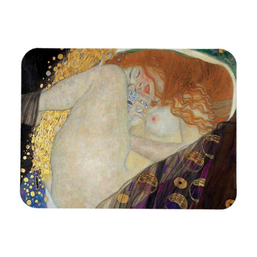 Gustav Klimt - Danae Magneet (Horizontaal)