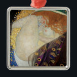 Gustav Klimt - Danae Metalen Ornament<br><div class="desc">Danae - Gustav Klimt, olieverf op doek, 1907</div>
