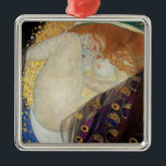 Gustav Klimt - Danae Metalen Ornament<br><div class="desc">Danae - Gustav Klimt,  olieverf op doek,  1907</div>