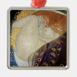 Gustav Klimt - Danae Metalen Ornament