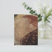 Gustav Klimt - Danae - Mooi Kunstwerk Briefkaart (Staand voorkant)