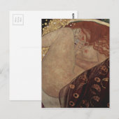 Gustav Klimt - Danae - Mooi Kunstwerk Briefkaart (Voorkant / Achterkant)
