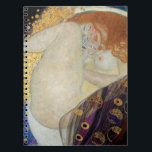 Gustav Klimt - Danae Notitieboek<br><div class="desc">Danae - Gustav Klimt,  olieverf op doek,  1907</div>