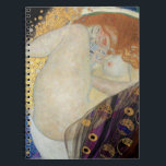Gustav Klimt - Danae Notitieboek<br><div class="desc">Danae - Gustav Klimt,  olieverf op doek,  1907</div>
