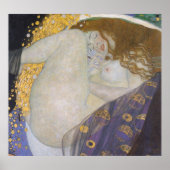 Gustav Klimt - Danae Poster (Voorkant)