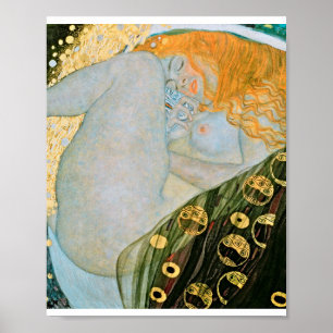 Gustav Klimt - Danae Poster