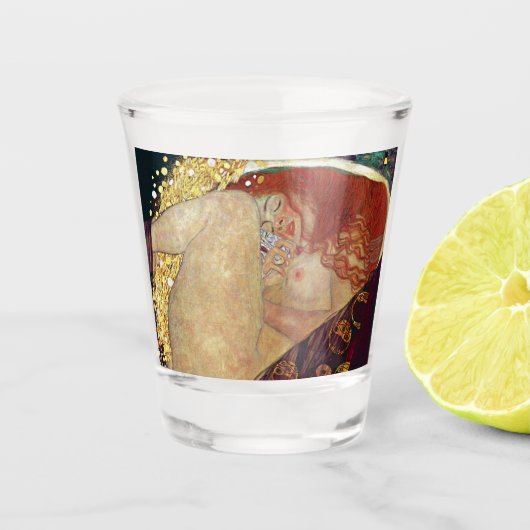 Gustav Klimt , “ Danae ” Shot Glas (Voorkant)