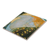 Gustav Klimt - Danae Tegeltje (Zijkant)