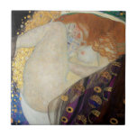 Gustav Klimt - Danae Tegeltje<br><div class="desc">Danae - Gustav Klimt,  olieverf op doek,  1907</div>
