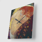 Gustav Klimt, "Danae" Vierkante Klok (Hoek)