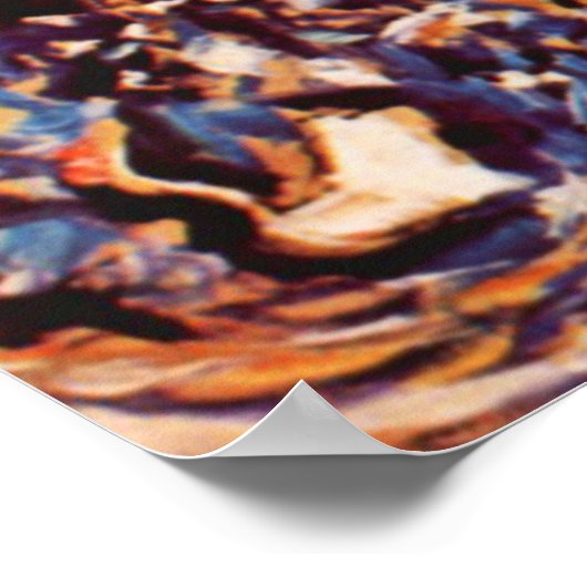 Gustav Klimt "De Baby" Poster (Hoek)