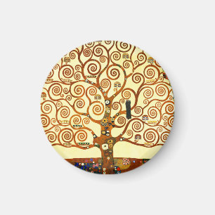 Gustav Klimt De Boom des Levens Fijne Kunst Magneet