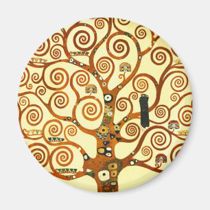 Gustav Klimt De Boom des Levens Fijne Kunst Magneet