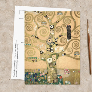 Gustav Klimt - De Boom des Levens, Stoclet-fries Briefkaart