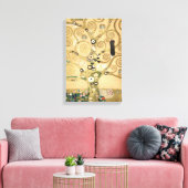 Gustav Klimt - De Boom des Levens, Stoclet-fries Canvas Afdruk (Insitu (Woonkamer))
