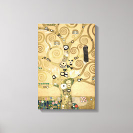 Gustav Klimt - De Boom des Levens, Stoclet-fries Canvas Afdruk