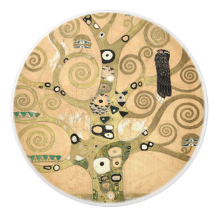 Gustav Klimt - De Boom des Levens, Stoclet-fries Keramische Knop