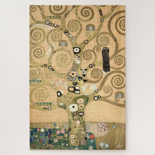 Gustav Klimt - De Boom des Levens, Stoclet-fries Legpuzzel (Verticaal)
