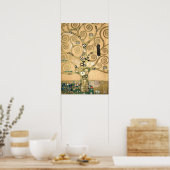 Gustav Klimt - De Boom des Levens, Stoclet-fries Poster (Keuken)