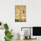 Gustav Klimt - De Boom des Levens, Stoclet-fries Poster (Thuiskantoor)
