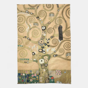 Gustav Klimt - De Boom des Levens, Stoclet-fries Theedoek