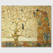 Gustav Klimt de boom van de  kunst van het leven Cadeaupapier (Vlak)