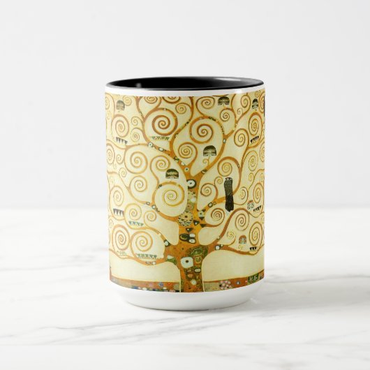 Gustav Klimt de boom van de  kunst van het leven Mok (Midden)