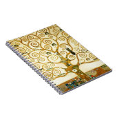 Gustav Klimt de boom van de  kunst van het leven Notitieboek (Rechterzijde)