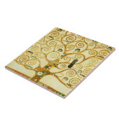 Gustav Klimt de boom van de  kunst van het leven Tegeltje (Zijkant)