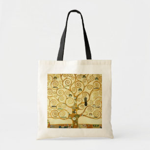 Gustav Klimt de boom van de kunst van het leven Tote Bag