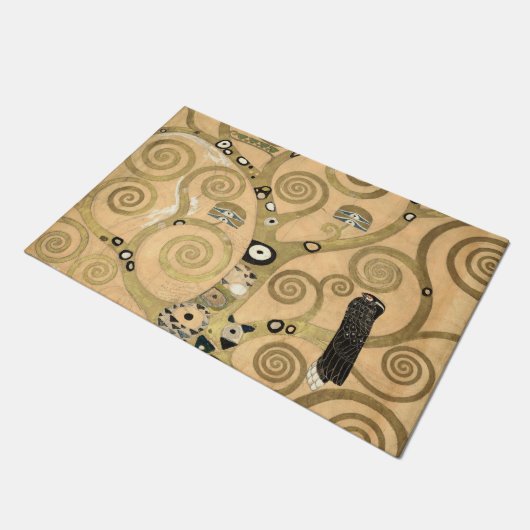 Gustav Klimt - De boom van het leven, Stoclet Frie Deurmat (Schuin)