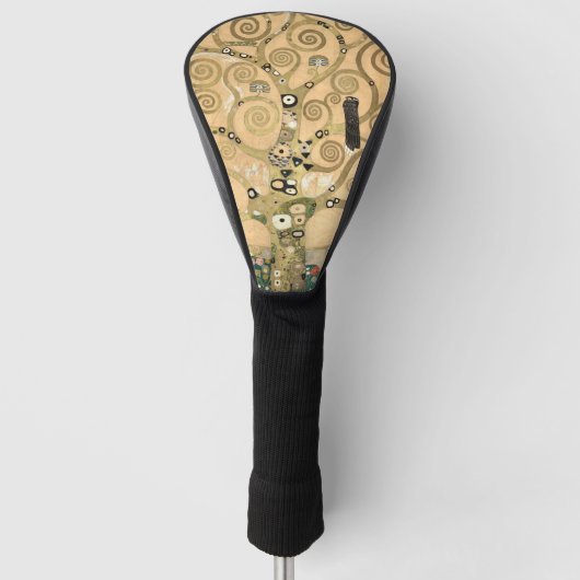 Gustav Klimt - De boom van het leven, Stoclet Frie Golfheadcover (Voorkant)