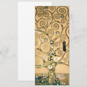 Gustav Klimt - De boom van het leven, Stoclet Frie Kaart (Voorkant / Achterkant)