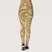 Gustav Klimt - De boom van het leven, Stoclet Frie Leggings (Achterkant)