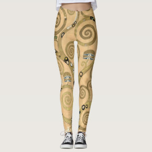 Gustav Klimt - De boom van het leven, Stoclet Frie Leggings