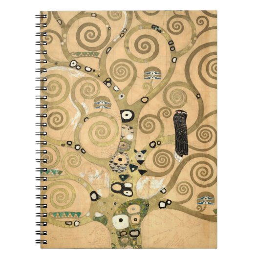 Gustav Klimt - De boom van het leven, Stoclet Frie Notitieboek (Voorkant)