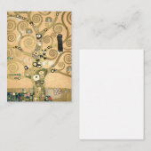 Gustav Klimt - De boom van het leven, Stoclet Frie Notitiekaartje (Voorkant / Achterkant)