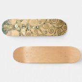 Gustav Klimt - De boom van het leven, Stoclet Frie Persoonlijk Skateboard (Horizontaal)