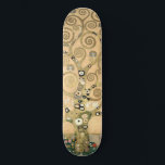 Gustav Klimt - De boom van het leven, Stoclet Frie Persoonlijk Skateboard<br><div class="desc">The Tree of Life,  Stoclet Frieze,  centraal deel van het linkerpaneel - Gustav Klimt,  karton,  1909</div>