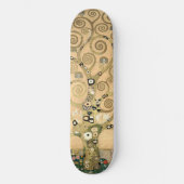 Gustav Klimt - De boom van het leven, Stoclet Frie Persoonlijk Skateboard (Voorkant)