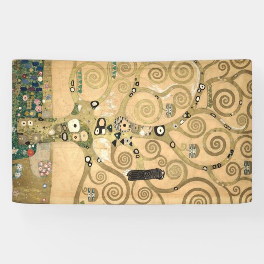 Gustav Klimt - De boom van het leven, Stoclet Frie Spandoek (Horizontaal)