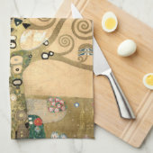 Gustav Klimt - De boom van het leven, Stoclet Frie Theedoek (Quarter Fold)